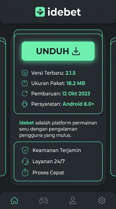 Unduh dan Instal APK idebet untuk Android di Indonesia